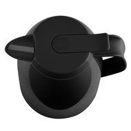 Emsa Mambo High Impact Plastic Thermal Carafe with Glass Liner, 51 oz, Black N6