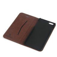 ONLY ! iPhone 7Plus CASE Aroko Genuine Leather Wallet Case Classic Folio Case Book Design with Stand and ID Credit... N4