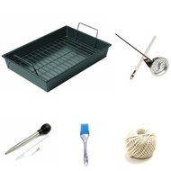 13 by 9 inch Roasting Pan and Accessories Thanksgiving Bundle
