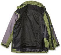 Hanxue Mens Hiking Ski Jacket Softshell 3 in 1 Hiking Raincoat Plus Size Men Waterproof Sportswear with Removable... N19