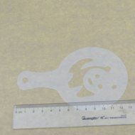 GXHUANG 16pcs Coffee Barista Cookies Stencils