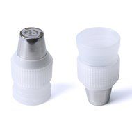 Piping Bags, MCIRCO 3 X ColorSwirl 3-Color Coupler for Large Size Russian Piping Tips and 3 X Reusable Pastry... N29