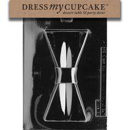 Dress My Cupcake Chocolate Candy Mold, Bow Tie Large