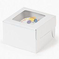 Dozen White Cupcake Boxes