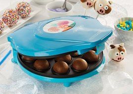 BELLA 13547 Cake Pop &amp; Donut Hole Maker, Turquoise N3