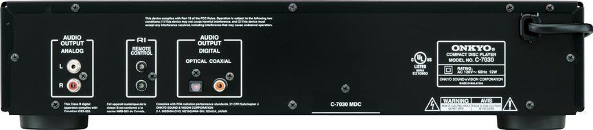 Onkyo C-7030 Compact Disc Player (Black) N3