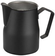 Motta Stainless Steel Black Coated Frothing Pitcher Black Color (350ml)