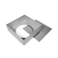 Square Cake Pan - Loose Based 10"