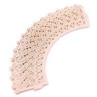 HUAL Cupcake Wrappers 50 Filigree Artistic Bake Cake Paper Cups Flowers Lace Laser Cut Liner Baking Cup Muffin... N18