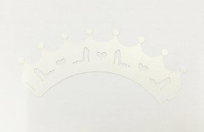 HUAL Cupcake Wrappers 50 Filigree Artistic Bake Cake Paper Cups High-heeled Shoes Lace Laser Cut Liner Baking... N5