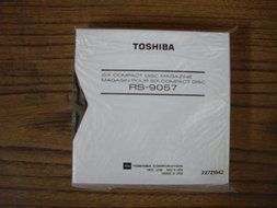 NEW Toshiba RS-9057 6 CD Compact Disc Magazine - JVC XC-M75 - Kenwood CDM-600 - six cd N2