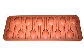 Silicone Spoon Chocolate Mold 12 Cavities N2