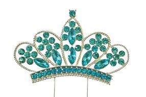 Cake Topper Sparkle Rhinestone Princess Cake Topper Crown Cake Topper Princess Party Baby Shower Cake Topper (... N6