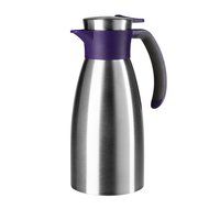 Emsa 18/10 Stainless Steel Soft Grip Carafe, 34-Ounce, Black N18