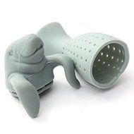 1pcs, Silicone for Manatee Sea for Manatea Infuser Loose Tea Leaf Spice Strainer Filter Diffuser N5