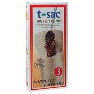 T-Sac Loose Tea Filter #3 Bag, Set of 100