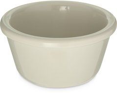 Carlisle S28542 Melamine Smooth Ramekin, 4 oz Capacity, 1.43" Height, Bone (Case of 48) N5