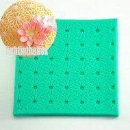 Y&amp;XL&amp;H Daisy Texture Grain Printing Baking DIY Silicone Chocolate Sugar Cake Mold
