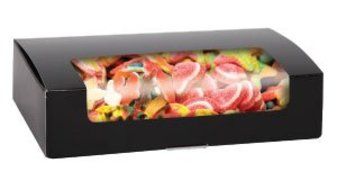 1/2 lb. Red Auto Bottom Candy Box - Case of 250 N14