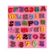 SHINA New Arrival Fondant Silicone Sugar Letters And Numbers Shaped Cake Craft Mold For Your Baby N6