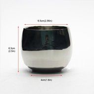 Olayer 150ml &amp; 200ml 304 Stainless Steel Mug Tea Coffee Travel Cup Double Layer N2