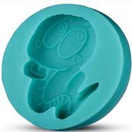 Topnew-Candy Cavity Silicone Chocolate Mold Candy and Gummy Moulds Snake Baby H1880 N5