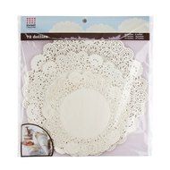Sweet Creations 72 Count Round Lace Paper Doilies, Assorted Sizes N3