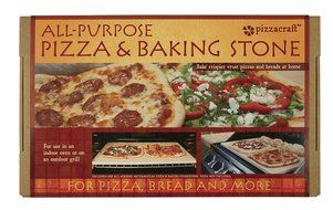 Pizzacraft PC9899 20 x 13.5 Rectangular Cordierite Baking/Pizza Stone for Oven or Grill N5