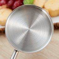 Stainless Steel Water Pitcher with Ice Guard, Straight Pot Frozen/Unboiled Water/Juice/Beer/Coffee Bottles Water... N5