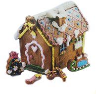 Yunko Gingerbread House Chocolate House Candy Mold Christmas Cookies Mould