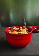 HR Mixing Bowl 6.8 " Color: Burgundy N4