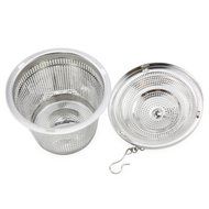 Tea Strainer, Newness 304 Food Grade Stainless Steel Tea Strainer with Lid and Extended Chain - Tea Infuser /... N13