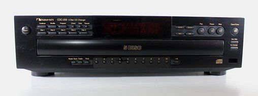 Nakamichi CDC-200 5 Disc CD Changer Compact Disc Player