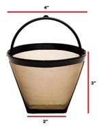 Gold Tone #2 Permanent Cone Coffee Filter N2