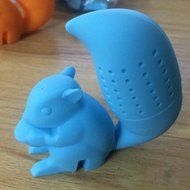 GOOTRADES Squirrel Shaped Tea Infuser Loose Leaf Strainer Bag Mug Filter (Blue) N6