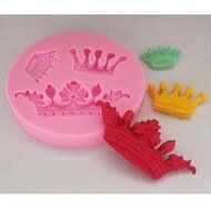 Y&amp;XL&amp;H Bakeware Silicone Imperial Crown Baking Molds for Chocolate Cake (Random Colors) N3