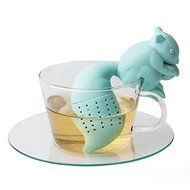 Saver Silicon Squirrel Tea Loose Leaf Strainer Filter Infuser N3