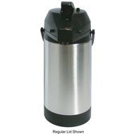 Service Ideas SVAP30L Economy Airpot with Lever, Stainless Vacuum, NSF Listed, 3 L, Brushed