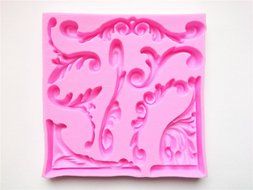 Wocuz W0073 Decorative Pattern Candy Silicone Fondant Chocolate Accessory Mold Cake Decorating Supplies for Baby...