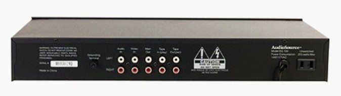 AudioSource EQ100 Stereo Graphic Equalizer (Discontinued by Manufacturer) N2