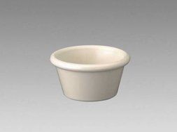 Gessner Smooth Ramekin Bone 2 oz (Case of 12)