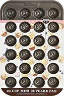 Sweet Creations Bake Perfect 24 Cup Mini Muffin Pan, Silver