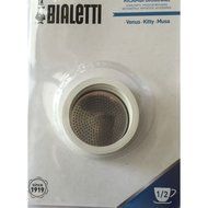 Bialetti Stainless Steel Gasket Filter Plate Replacement Parts, 6-Cup Venus, Musa, Kitty N4