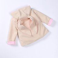 Coat,BeautyVan Baby Kid Girl Winter Clothes Rabbit Ears Jackets Hoody Coat Double Breasted Coat (5T, Beige) N8