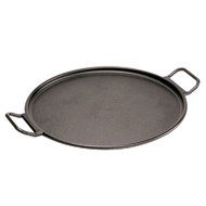 P14P3 Cast Iron Pizza Pan Black 14-inch N2