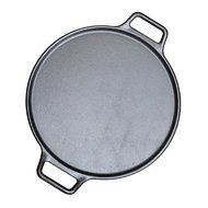 P14P3 Cast Iron Pizza Pan Black 14-inch N3