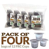 Ethiopian Yirgacheffe OFT Coffee, 48 ct. FRC Cups, Fresh Roasted Coffee LLC. N9