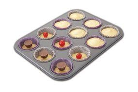 Chicago Metallic Non-Stick 12 Cup Surprise Cupcake or Muffin Pan by CHICAGO METALLIC