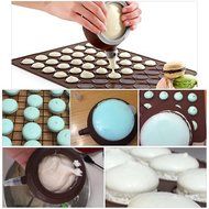 Ogori French Macaroon Baking Set - Baking Decorating Homegarden Cake Cookie Non-Stick Kit - 4 Nozzles - Cup Cake... N7