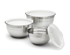 Cuisinart Stainless Steel Mixing Bowls Set of 3 N2